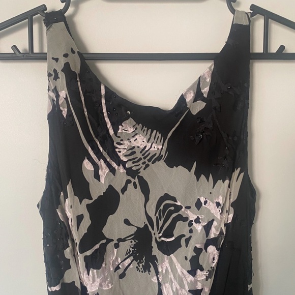 Vintage Silk Floral 90s/Y2K Cocktail Dress!! Alex Evenings Petite - Picture 6 of 16